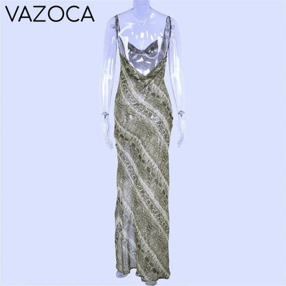Zona Chiffon Maxi Sheer Dress