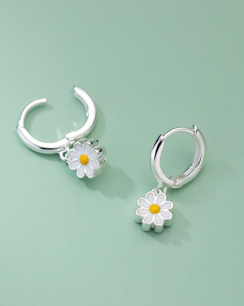 Flower Little Daisy Ear Buckle Girl