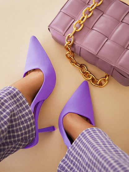 Sleek Elegant Slingback Pumps