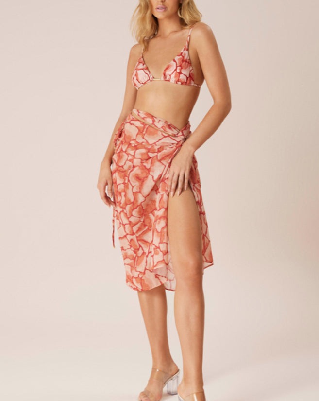 Vintage Printed Swimsuits and Cover-Ups