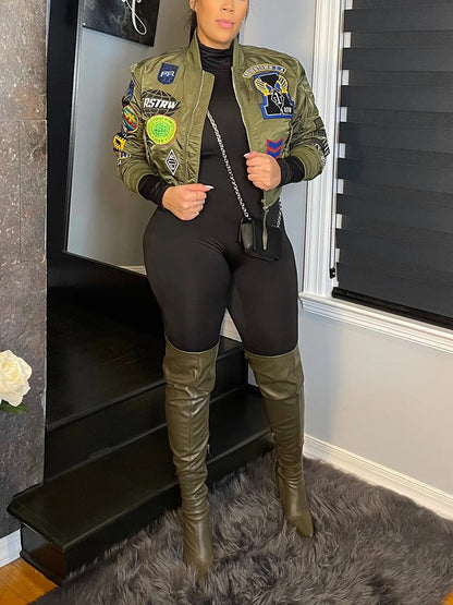 Varsity Bomber Jacket