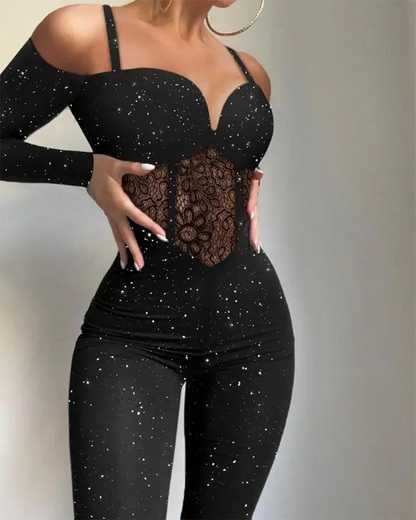 Lace Embellished Jumpsuits