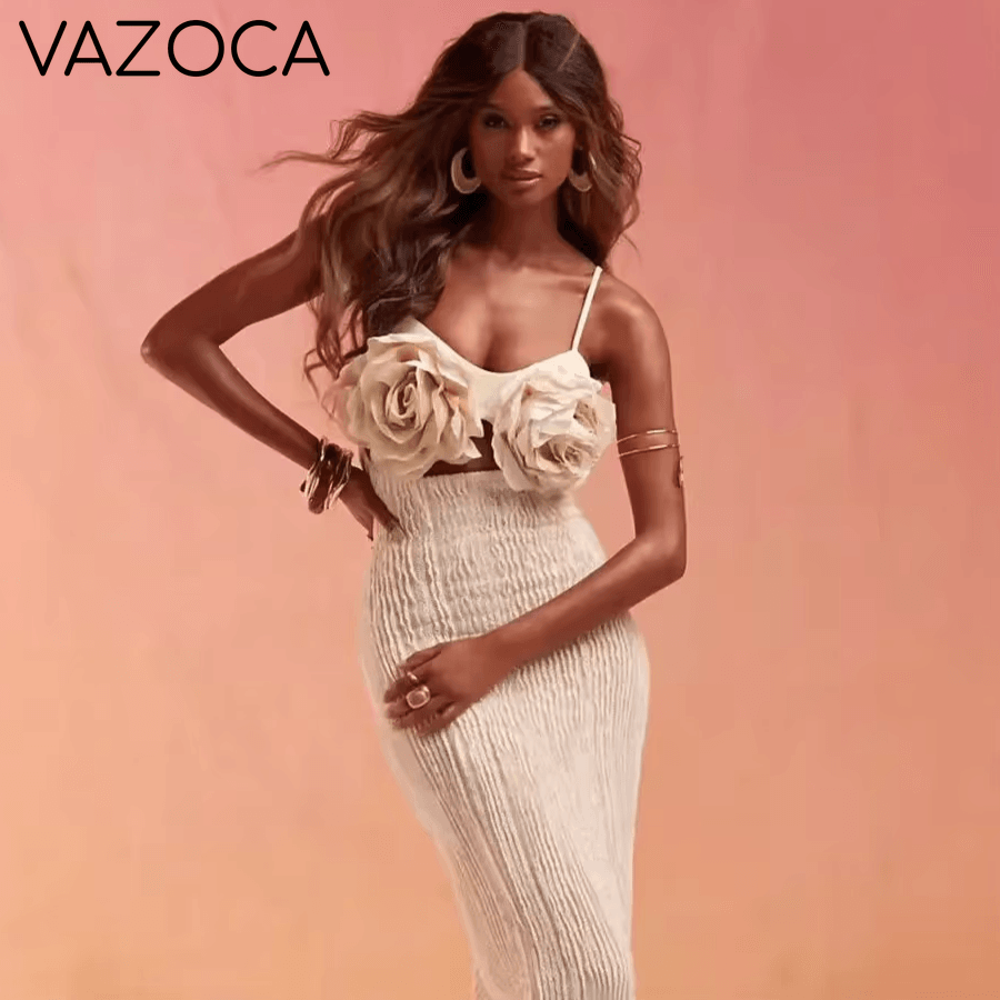 Bloom Grace Floral Maxi Dress