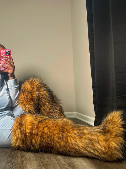Fluffy Statement Faux Fur Boots