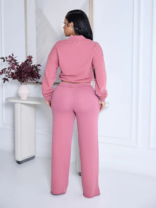 Washed Jacket & Pants Set