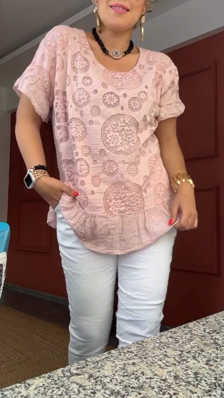 Hollow Pattern Shirt