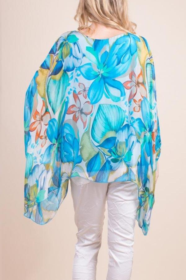 Printed Chiffon Shirt