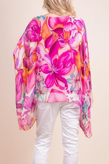 Printed Chiffon Shirt