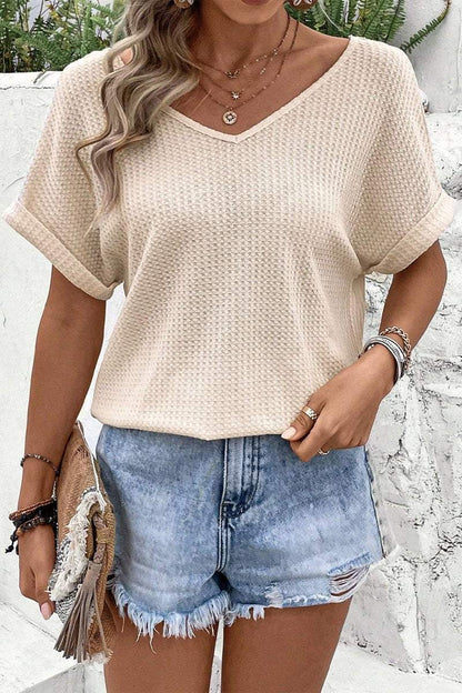 Crochet cutout top