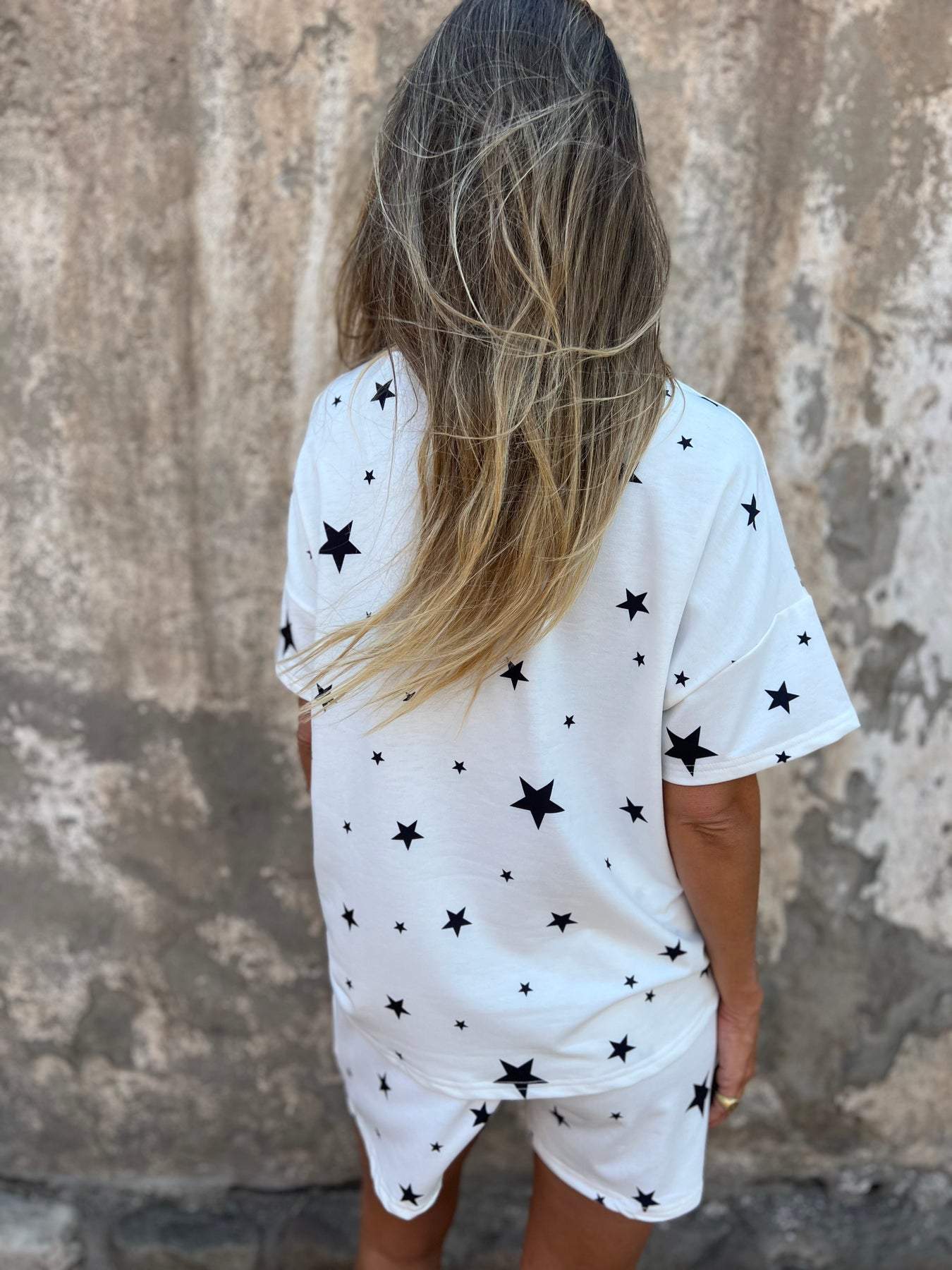 Comfortable Star Print Set