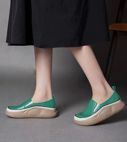 Women Fashion Platform Loafers