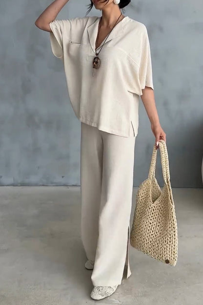 Women's casual loose and versatile suit