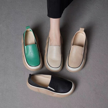 Women Fashion Platform Loafers