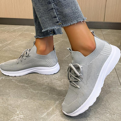 Women's Breathable Fly Woven Surface Lightweight Comfortable Casual Shoes