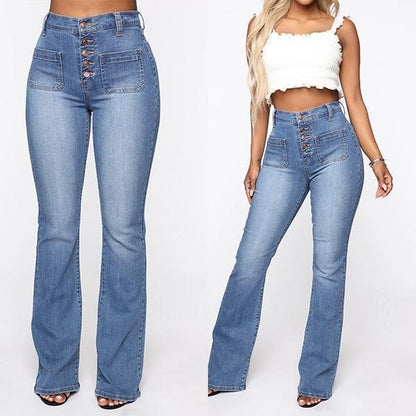 Women's Sculpting High Waist Flare Jeans