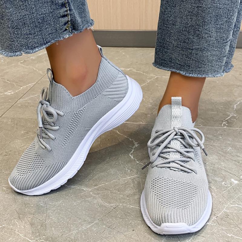 Women's Breathable Fly Woven Surface Lightweight Comfortable Casual Shoes