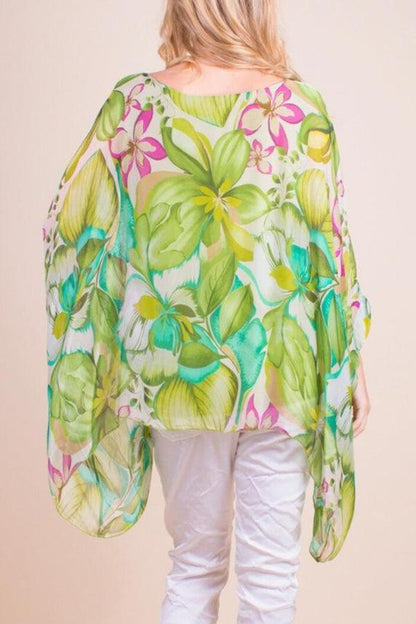 Printed Chiffon Shirt