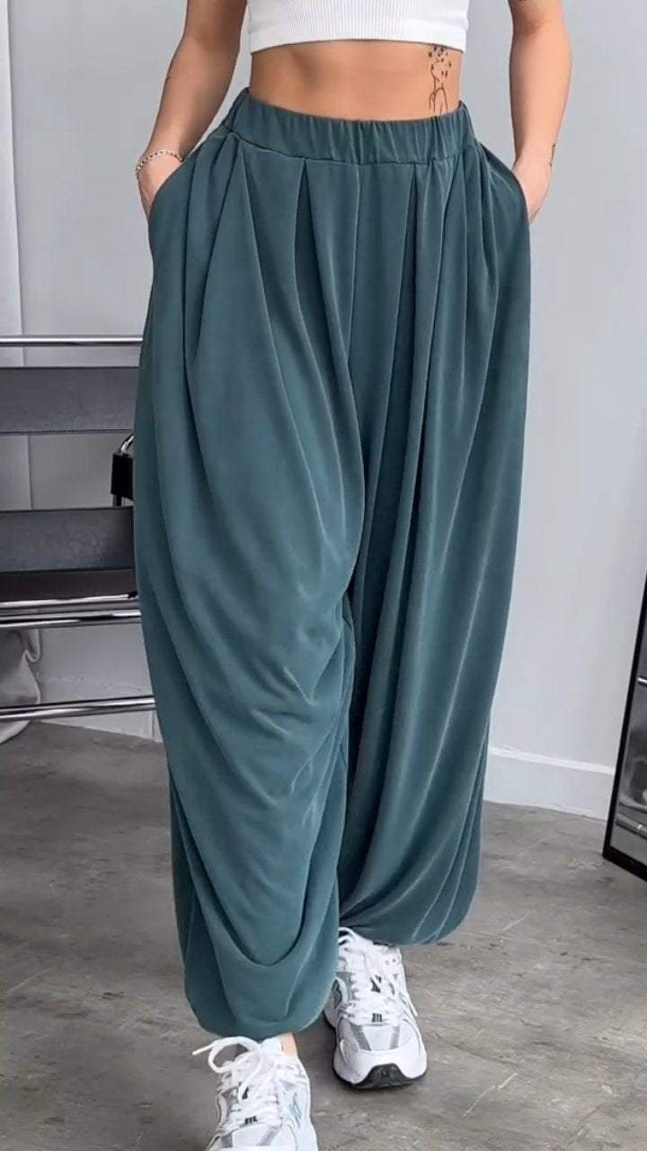 Women's Casual Comfortable Wide Leg Pants