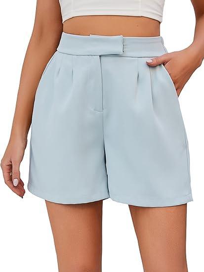 Women's Casual Comfortable Wide Leg Shorts