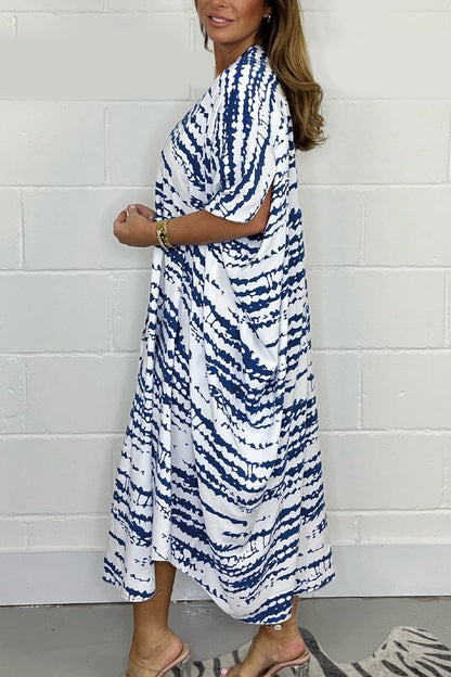 Printed Oversize Dress