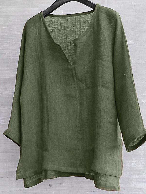 Linen Shirt Shirt Summer Shirt Beach Shirt green