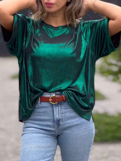 Bronzed Casual Top