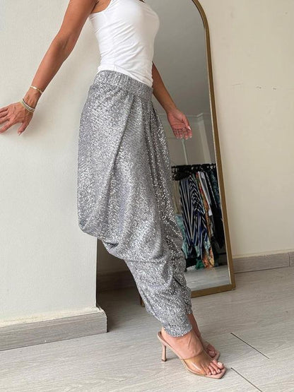 Women Sequins Pants