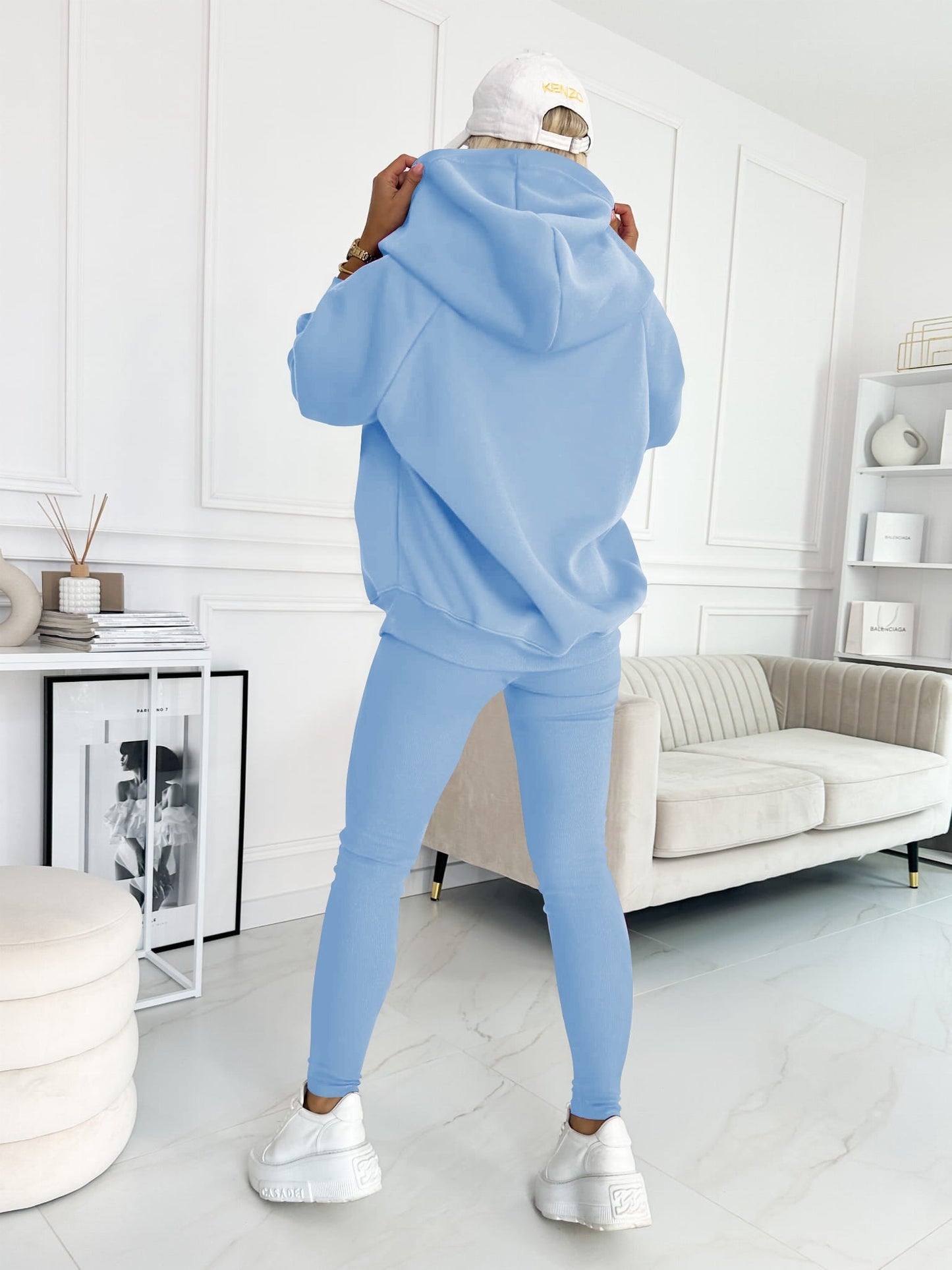 Hooded Casual and Comfortable Sweatshirt Suit