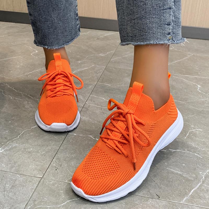 Women's Breathable Fly Woven Surface Lightweight Comfortable Casual Shoes