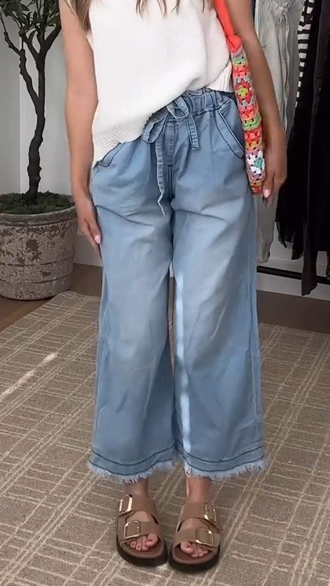 Women's Casual Denim Pants