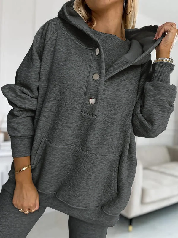 Casual and Comfortable Sweatshirt dark gray