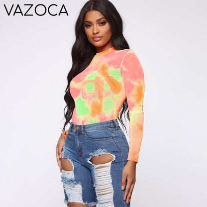 Tie Dye Autumn Bodysuit