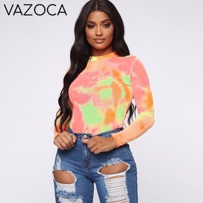 Tie Dye Autumn Bodysuit