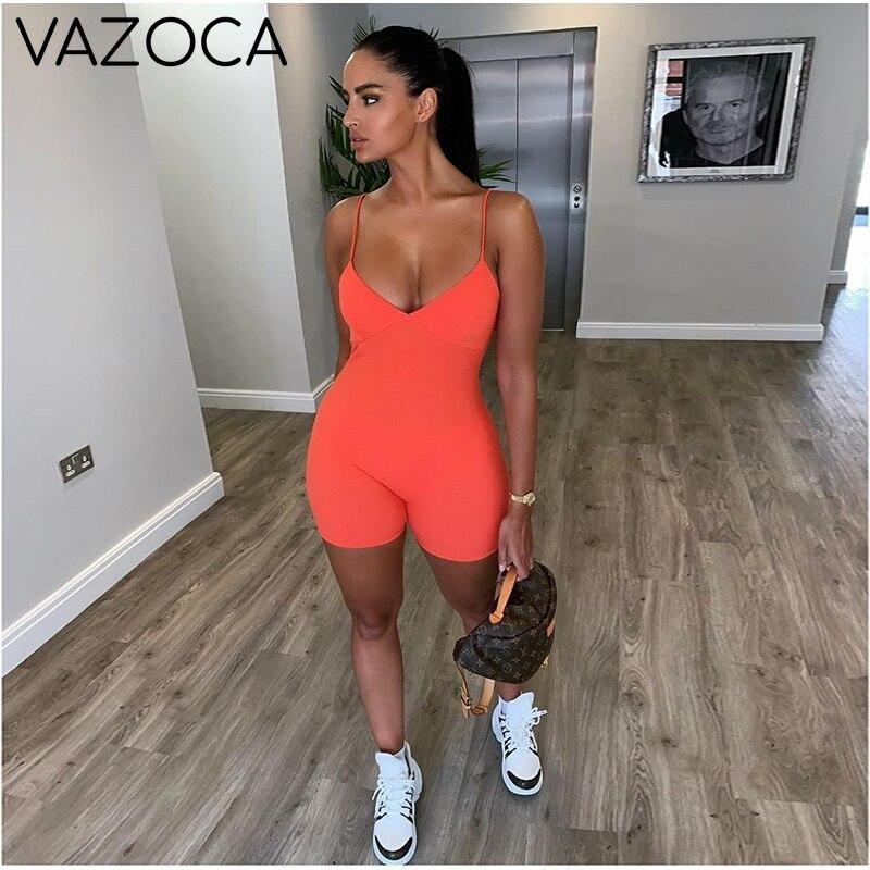 Casual Sleeveless Romper