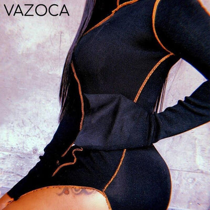 Side Slit Long Sleeve Dress