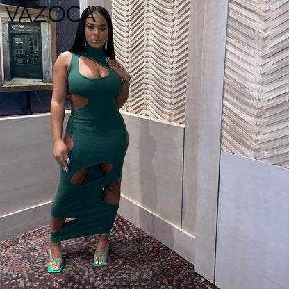 Cut Out Sexy Maxi Dress