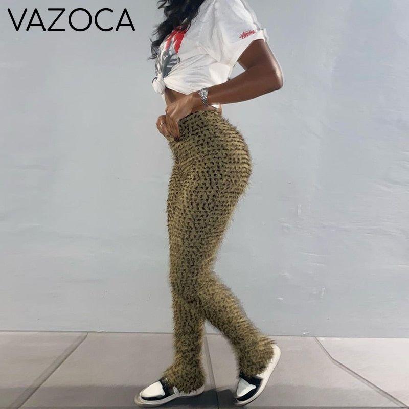 Scratchy Leopard Pants