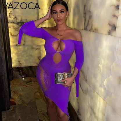 Lace Club Mini Dress