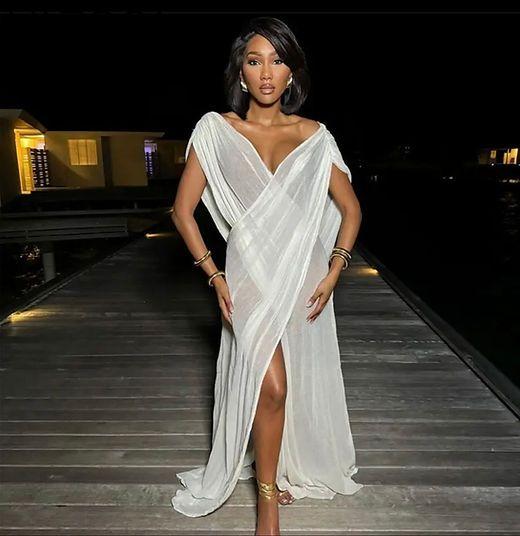 Tulum Sheer Maxi Dress