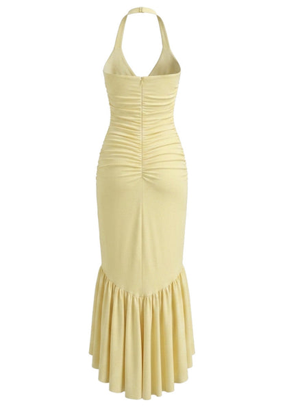 Lourna Ruched Maxi Dress