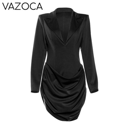 Blazer Ruched Dress