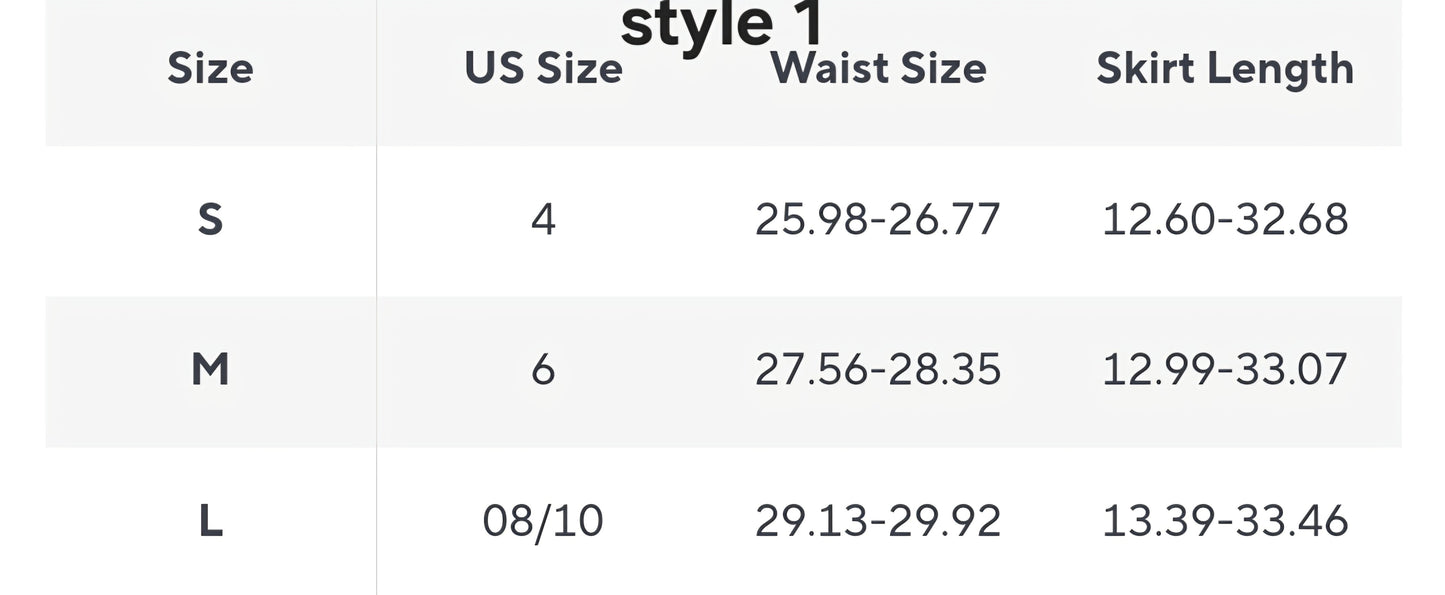 She Plaid High Waist Skirt