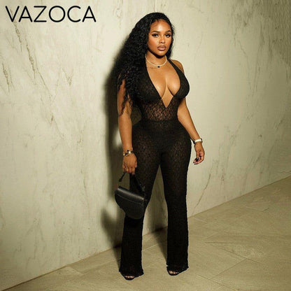 Ali Mesh Jumpsuit