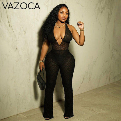 Ali Mesh Jumpsuit