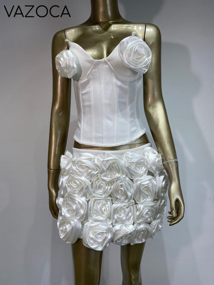 Lizzy Bandage Skirt Set