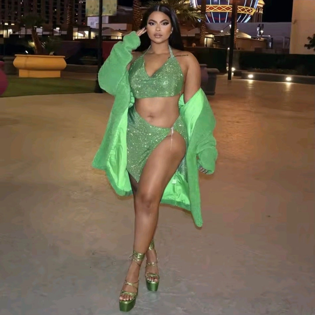 Diamond Skirt Set