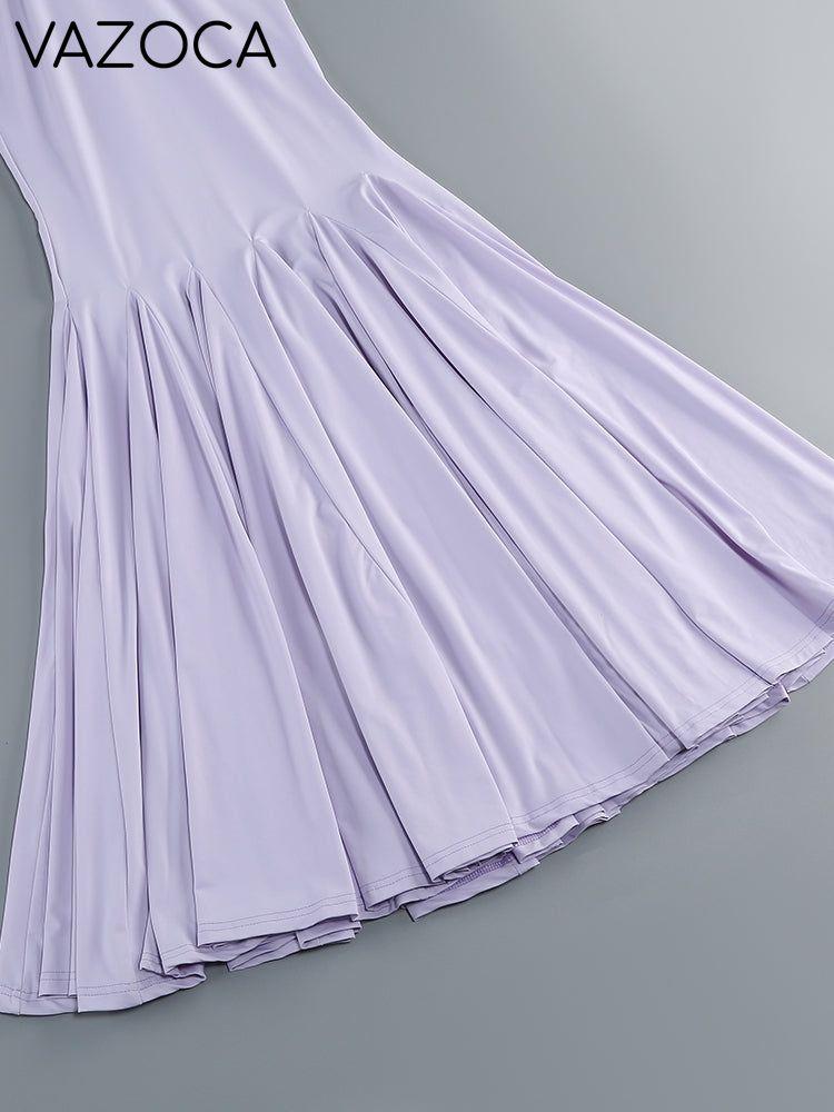 Bowknot Mermaid Maxi Dress