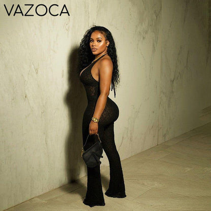 Ali Mesh Jumpsuit
