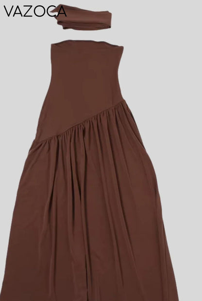 Lucy Scarf Maxi Dress