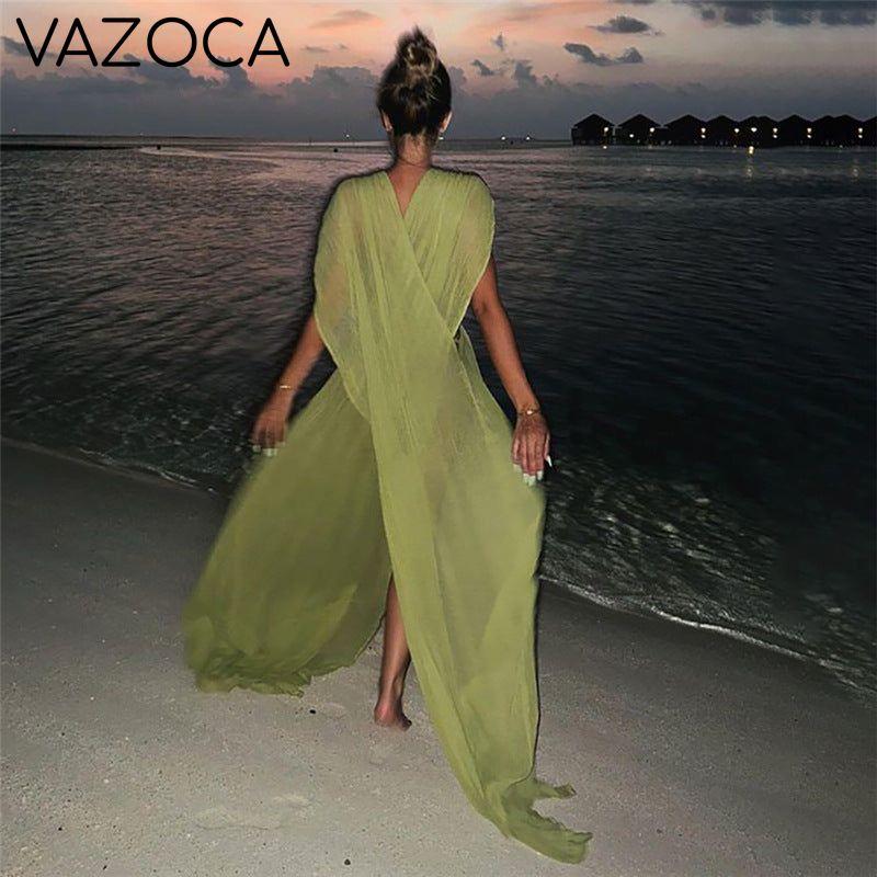 Tulum Sheer Maxi Dress